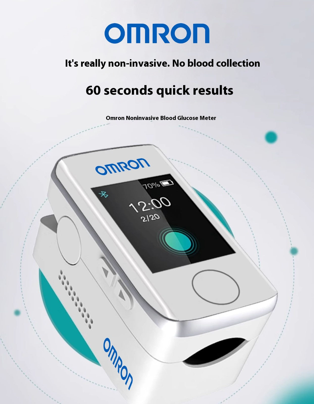 [Made in Japan]OMRON non-invasive blood glucose meter