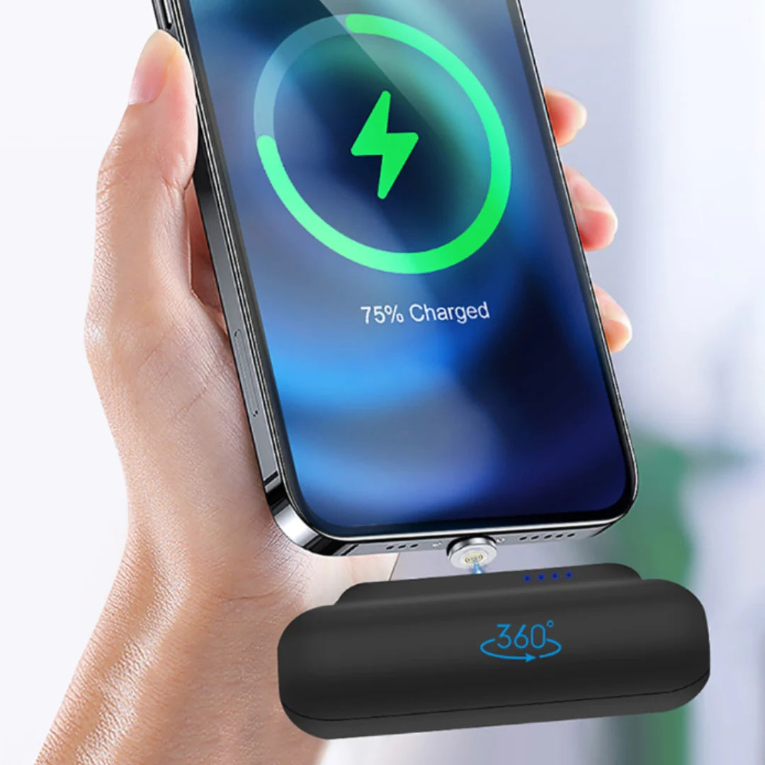 Mini Magnetic Power Bank Capsule 3000mAh