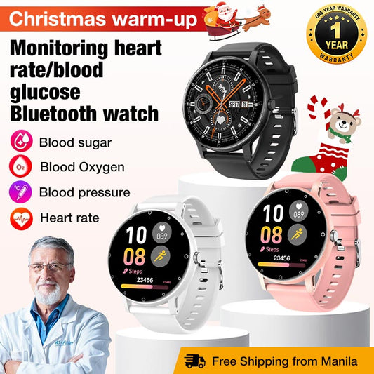 1 year warranty - 2024 Newest Blood Glucose Smart Watch