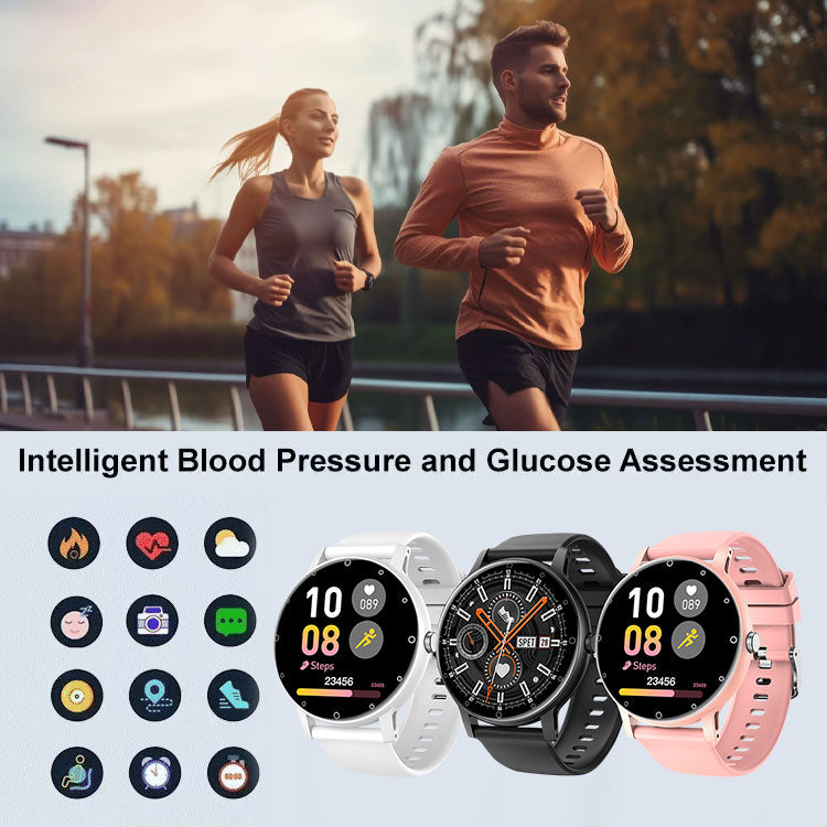 1 year warranty - 2024 Newest Blood Glucose Smart Watch