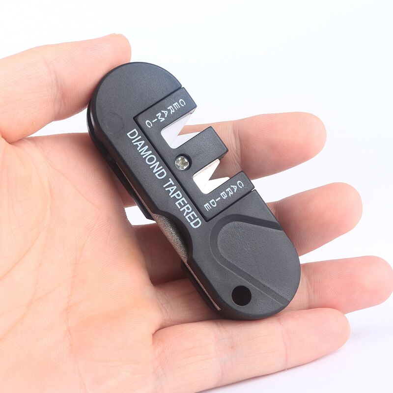 Outdoor Foldable Pocket EDC Gear Sharpener Survival Tool Camping Gear