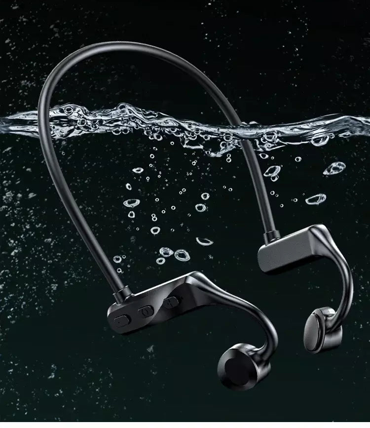 Bone conduction bluetooth headset