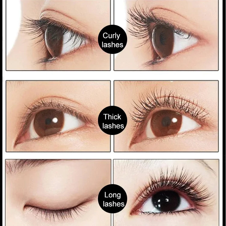 4D waterproof and sweat-proof mascara