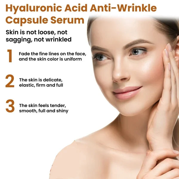 Jaysuing Hyaluronic Acid Anti-Wrinkle Capsule Serum（unisex）