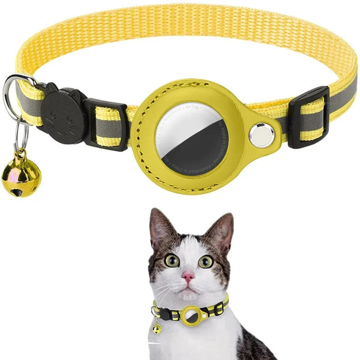 💲ONE DAY 49% OFF📲STAY CONNECTED: THE EVANESCE™AIRTAG COLLAR💲