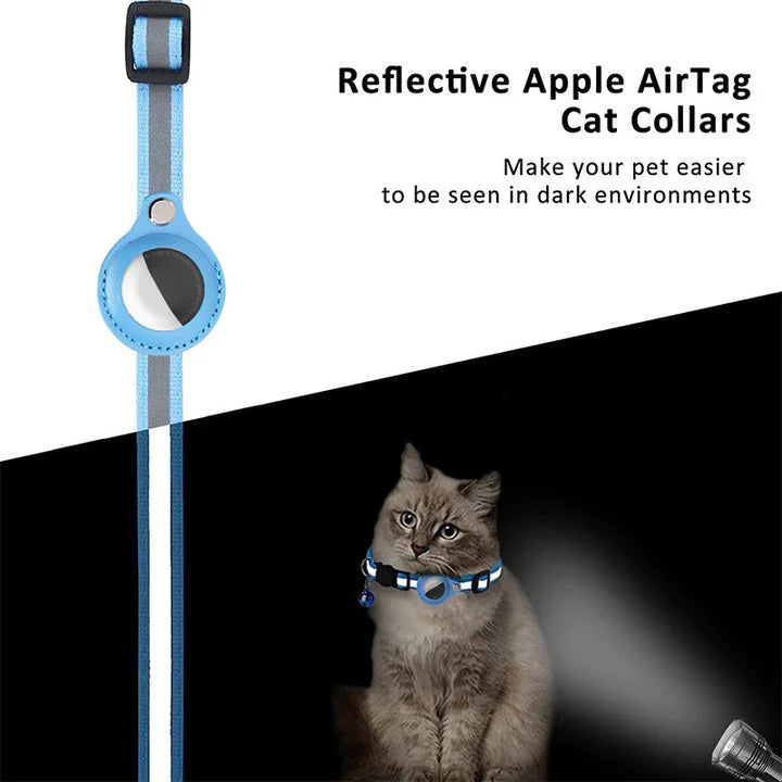 💲ONE DAY 49% OFF📲STAY CONNECTED: THE EVANESCE™AIRTAG COLLAR💲