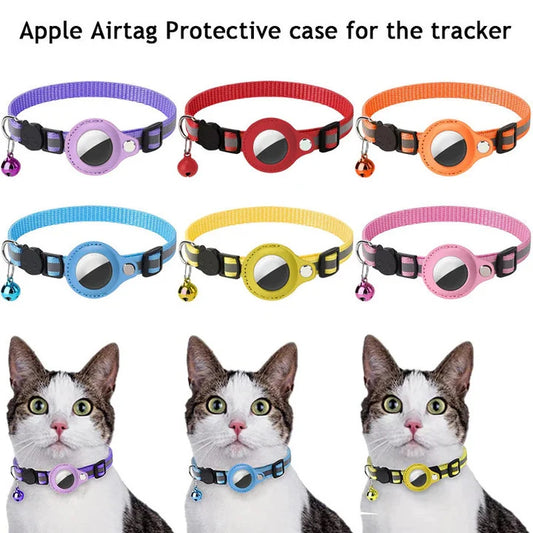 💲ONE DAY 49% OFF📲STAY CONNECTED: THE EVANESCE™AIRTAG COLLAR💲