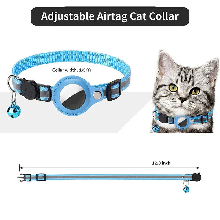 💲ONE DAY 49% OFF📲STAY CONNECTED: THE EVANESCE™AIRTAG COLLAR💲