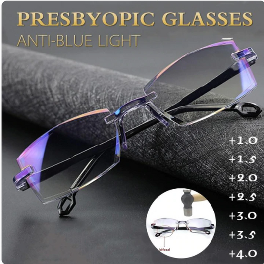 PROGRESSIVE & ANTI-BLUE EYEWEAR ULTRALIGHT READING GLASSES【3 Day Delivery&Cash on delivery-HOT SALE-45%OFF🔥】