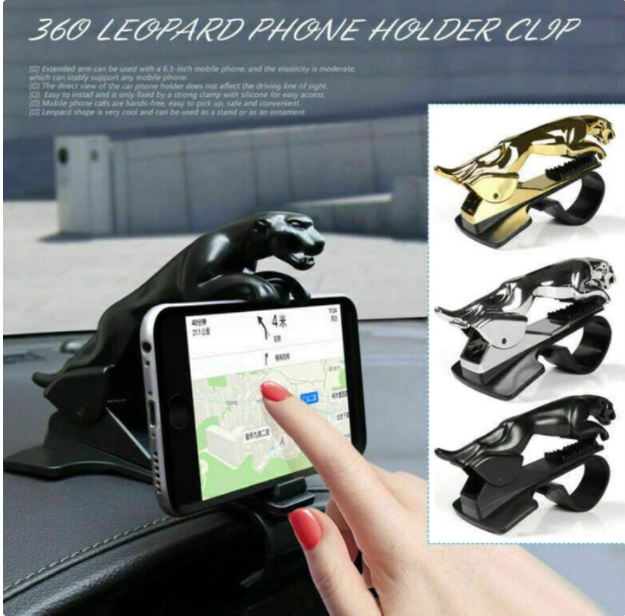 Dashboard Phone Holder - Jaguar Phone Holder