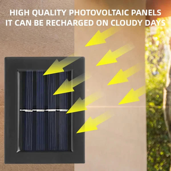 Waterproof Solar Powered Outdoor Patio Wall Decor Light🔥