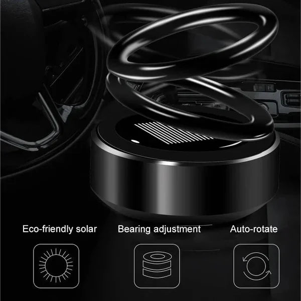 Solar Rotating Car Aroma Diffuser【3 Day Delivery&Cash on delivery-HOT SALE-45%OFF🔥】