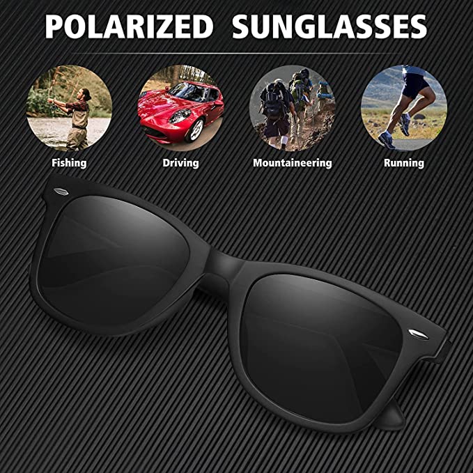 Sun Protect Polarized Sunglasses- 50% OFF SALE