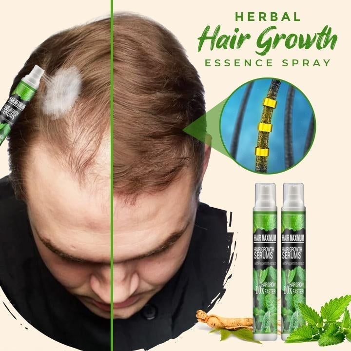 Herbal Hair-Growth Essence Spray【HOT SALE-45%OFF🔥(Express 3 Day Delivery)】