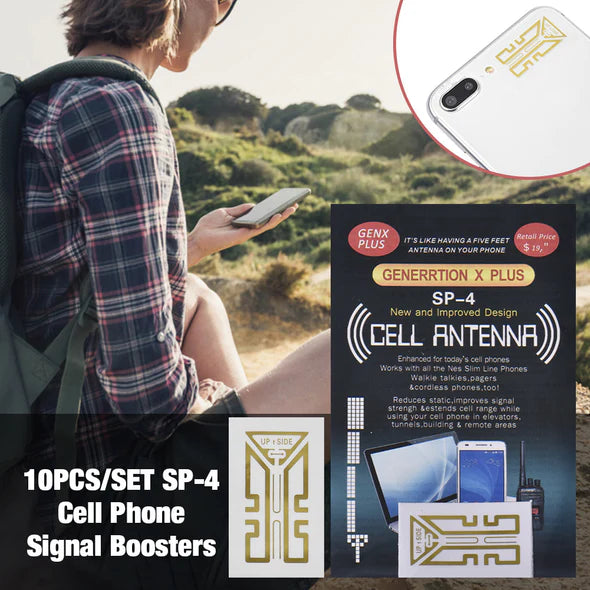 【Buy 1 get 1 free】🔥2023 Cell Phone Signal Enhancement Stickers-Signal Booster