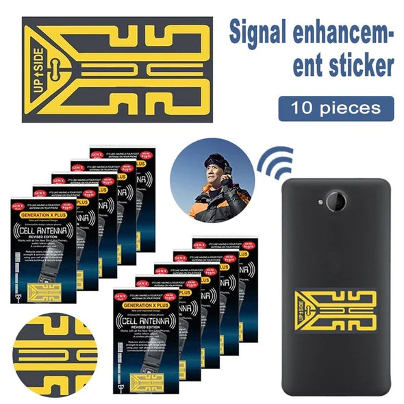 【Buy 1 get 1 free】🔥2023 Cell Phone Signal Enhancement Stickers-Signal Booster