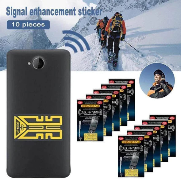 【Buy 1 get 1 free】🔥2023 Cell Phone Signal Enhancement Stickers-Signal Booster