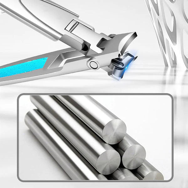 Self-locking Folding Stainless Steel Nail Clippers