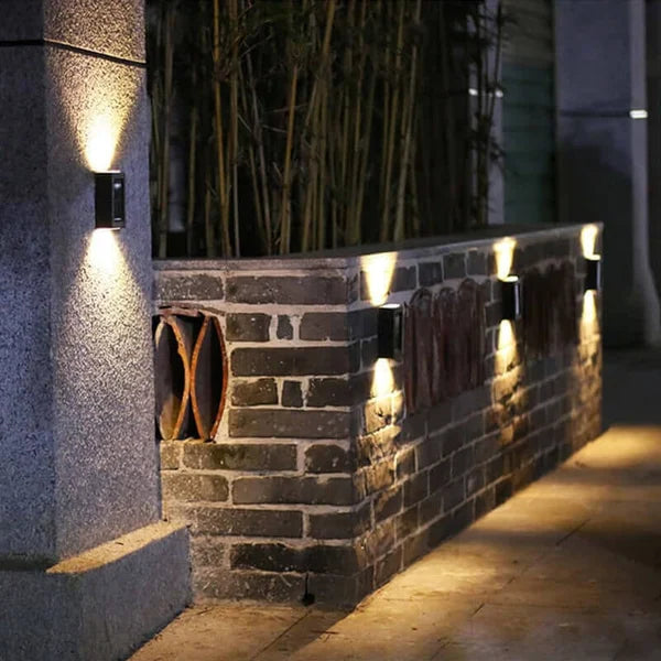 Waterproof Solar Powered Outdoor Patio Wall Decor Light🔥