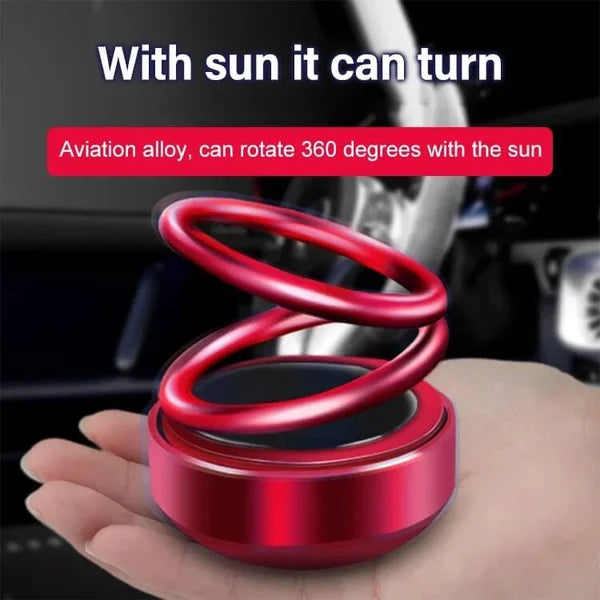 Solar Rotating Car Aroma Diffuser【3 Day Delivery&Cash on delivery-HOT SALE-45%OFF🔥】