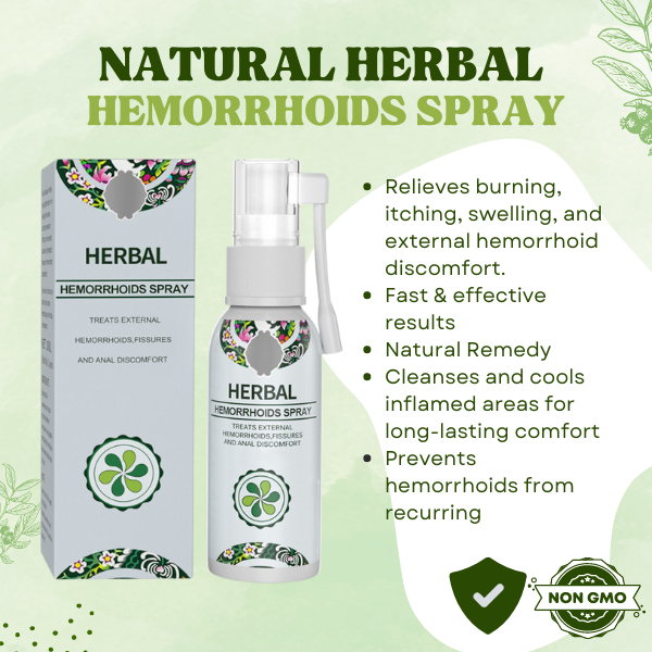 Natural Herbal Hemorrhoids Spray