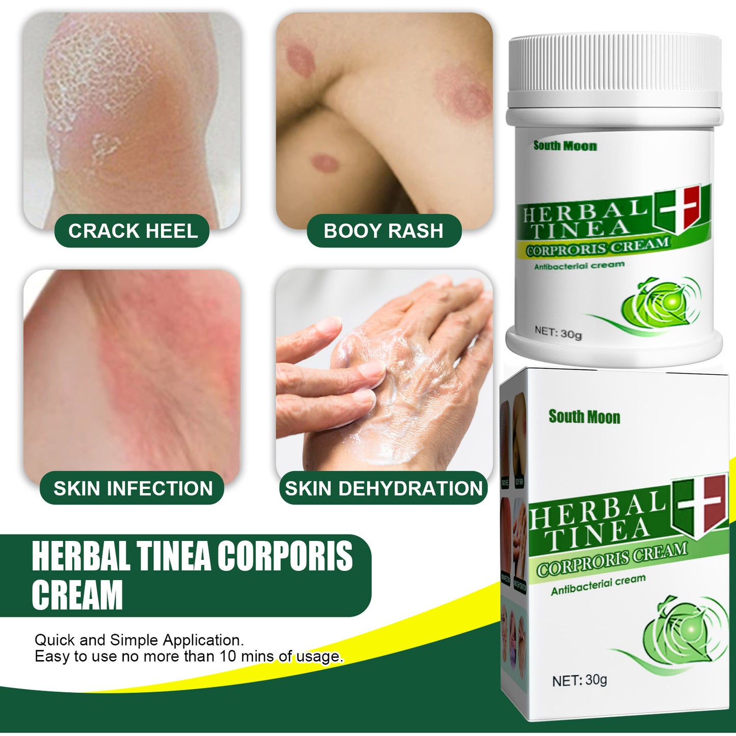 Herbal Skin Anti-Itch Cream