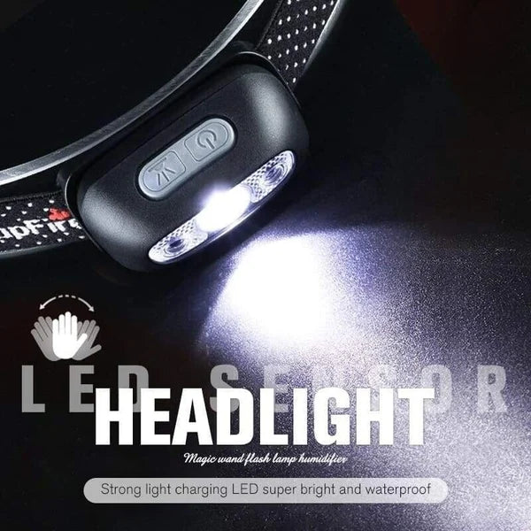 2023 Super Bright Light Sensor Mini Led Headlamp