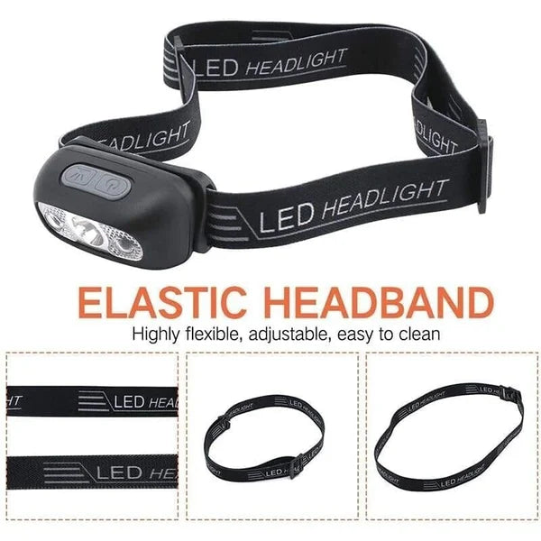 2023 Super Bright Light Sensor Mini Led Headlamp