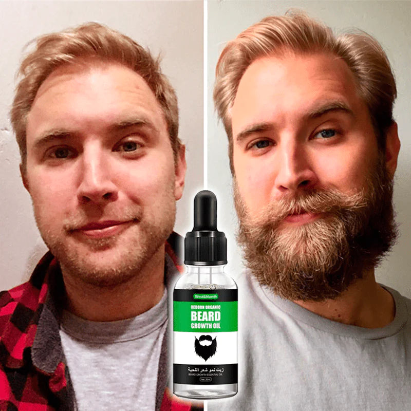 BioGrow Organic Beard Growth Oil【Cash On Delivery-50%OFF】