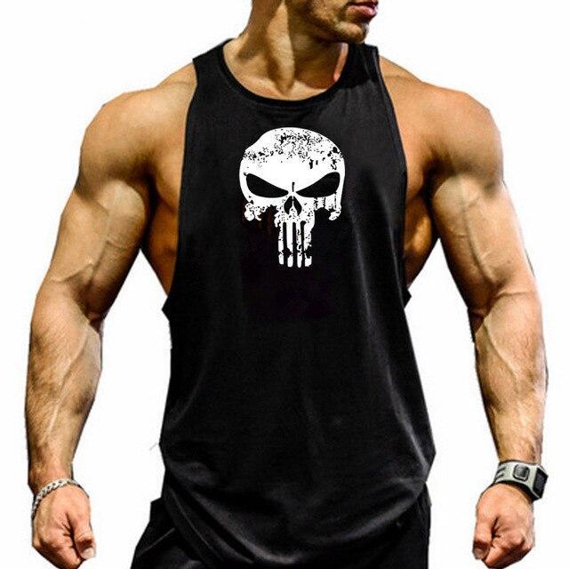 New fashion men's fitness vest