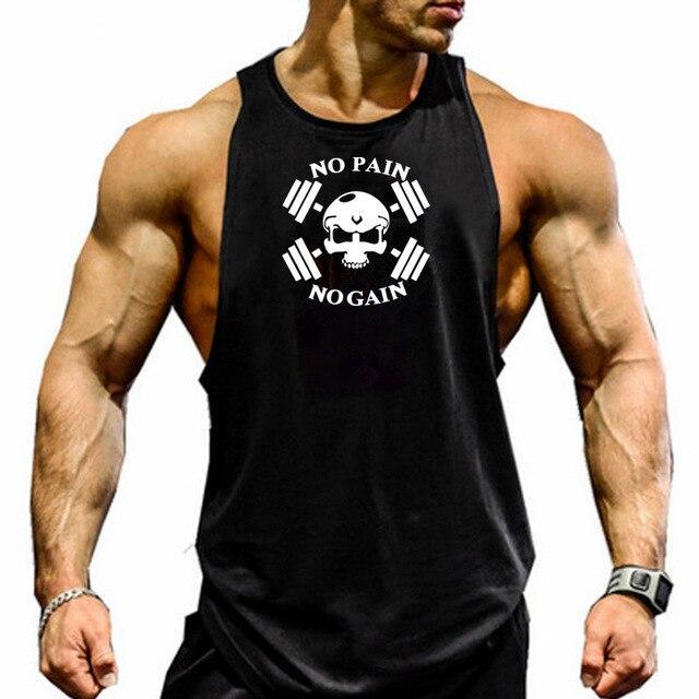 New fashion men's fitness vest